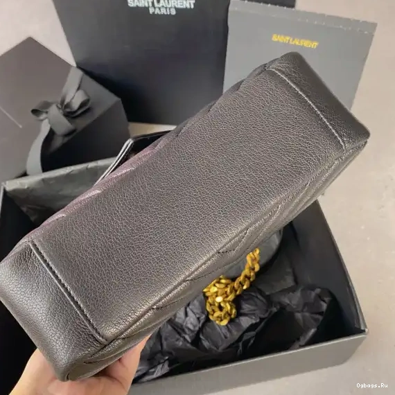 leather YSL Medium bag-24*17*6.5cm shoulder 0515
